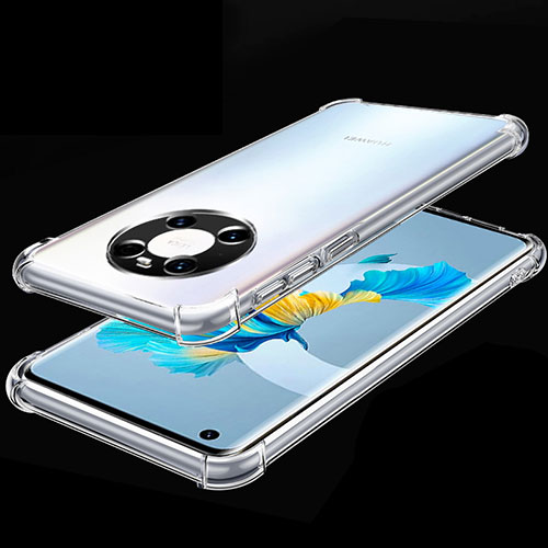 Ultra-thin Transparent TPU Soft Case Cover S01 for Huawei Mate 40 Clear