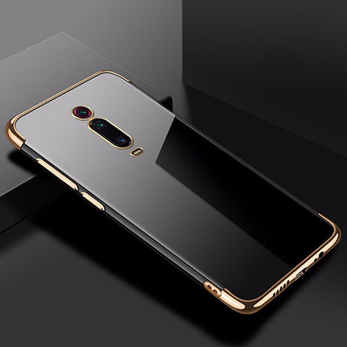 Ultra-thin Transparent TPU Soft Case Cover S01 for Xiaomi Redmi K20 Gold