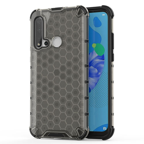 Ultra-thin Transparent TPU Soft Case Cover S06 for Huawei P20 Lite (2019) Black