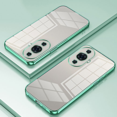 Ultra-thin Transparent TPU Soft Case Cover SY1 for Huawei Nova 11 Green