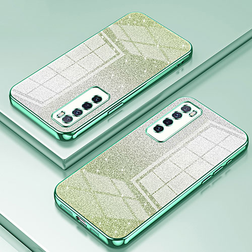 Ultra-thin Transparent TPU Soft Case Cover SY1 for Huawei Nova 7 5G Green