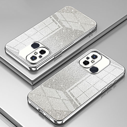 Ultra-thin Transparent TPU Soft Case Cover SY1 for Xiaomi Redmi 11A 4G Silver