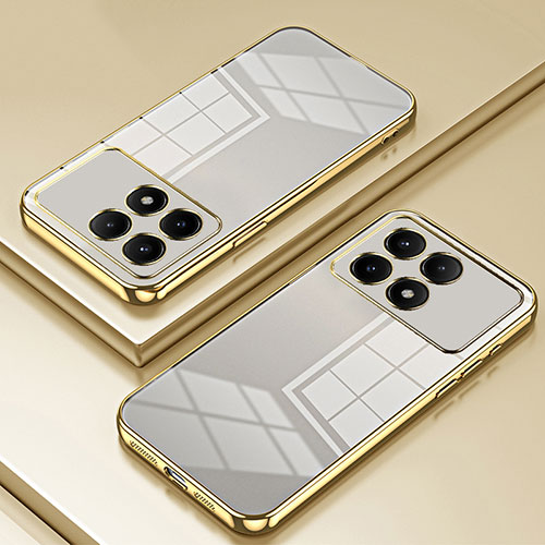 Ultra-thin Transparent TPU Soft Case Cover SY1 for Xiaomi Redmi K70 Pro 5G Gold