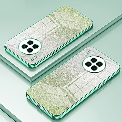 Ultra-thin Transparent TPU Soft Case Cover SY2 for Huawei Nova 8i Green