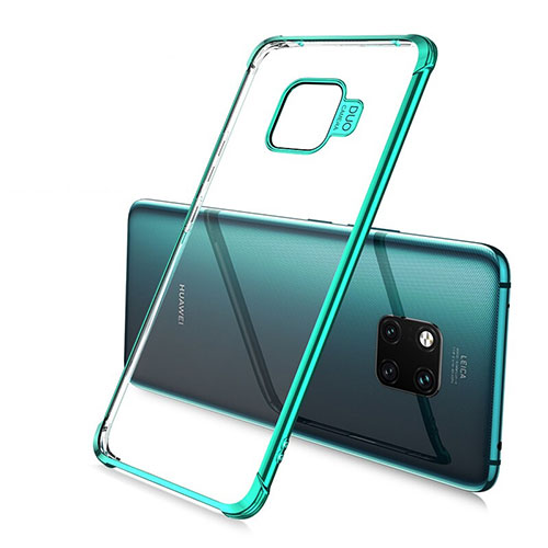 Ultra-thin Transparent TPU Soft Case Cover U02 for Huawei Mate 20 Pro Green