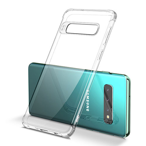 Ultra-thin Transparent TPU Soft Case Cover U05 for Samsung Galaxy S10 5G Clear