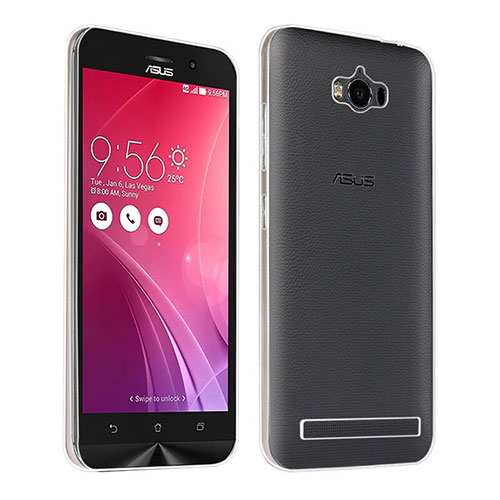 Ultra-thin Transparent TPU Soft Case for Asus Zenfone Max ZC550KL Clear