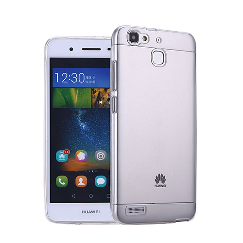 Ultra-thin Transparent TPU Soft Case for Huawei G8 Mini Gray