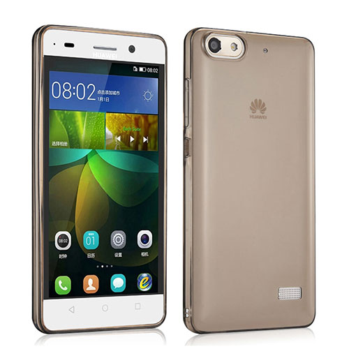 Ultra-thin Transparent TPU Soft Case for Huawei Honor 4C Gray