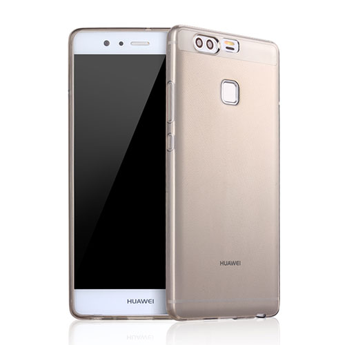 Ultra-thin Transparent TPU Soft Case for Huawei P9 Gray