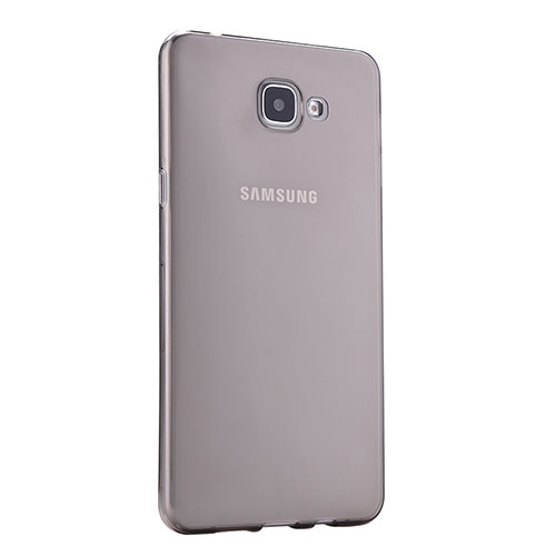 Ultra-thin Transparent TPU Soft Case for Samsung Galaxy A9 (2016) A9000 Gray