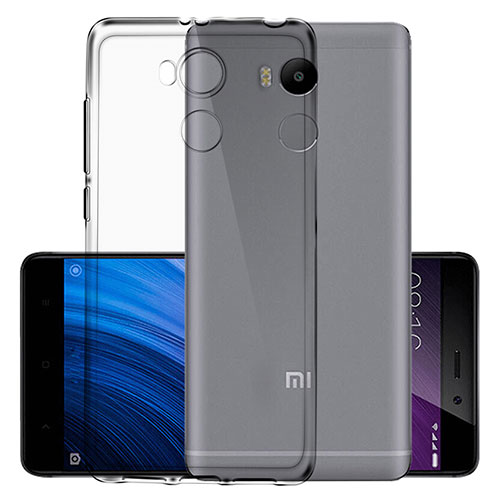 Ultra-thin Transparent TPU Soft Case for Xiaomi Redmi 4 Prime High Edition Gray