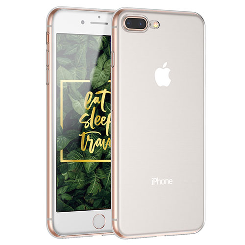 Ultra-thin Transparent TPU Soft Case H01 for Apple iPhone 7 Plus Clear