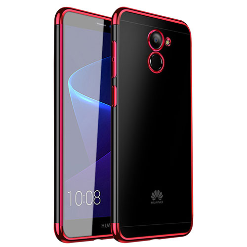 Ultra-thin Transparent TPU Soft Case H01 for Huawei Enjoy 7 Plus Red