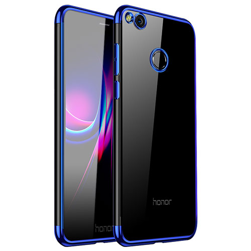 Ultra-thin Transparent TPU Soft Case H01 for Huawei GR3 (2017) Blue