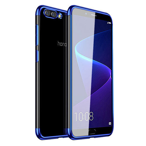 Ultra-thin Transparent TPU Soft Case H01 for Huawei Honor View 10 Blue