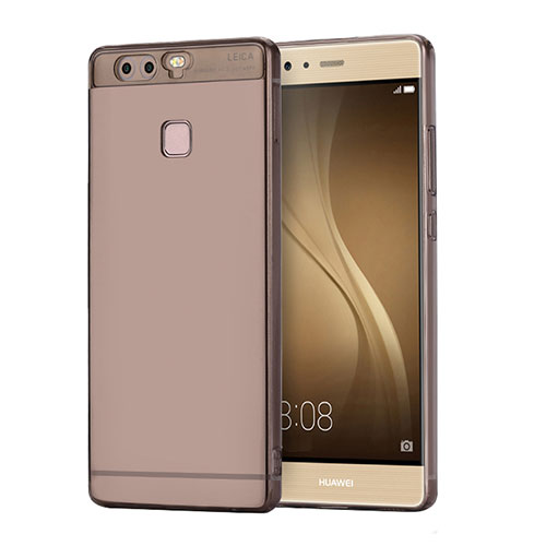 Ultra-thin Transparent TPU Soft Case H01 for Huawei P9 Gray