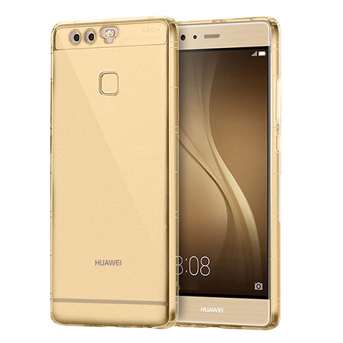 Ultra-thin Transparent TPU Soft Case H01 for Huawei P9 Plus Gold