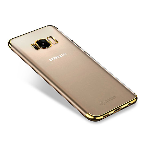 Ultra-thin Transparent TPU Soft Case H01 for Samsung Galaxy S8 Gold