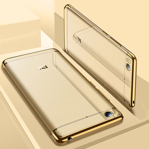 Ultra-thin Transparent TPU Soft Case H01 for Xiaomi Mi 5S 4G Gold