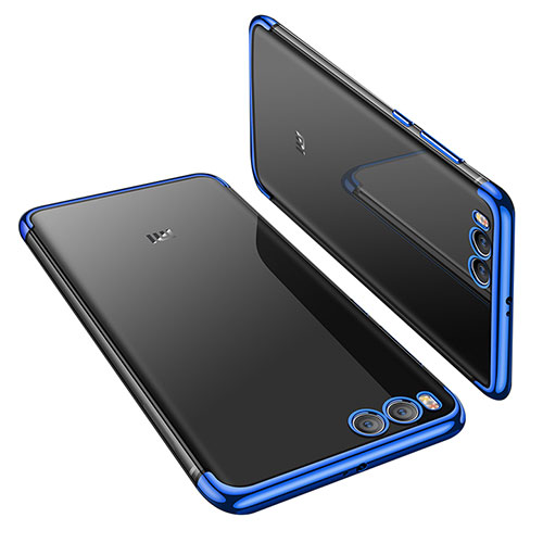 Ultra-thin Transparent TPU Soft Case H01 for Xiaomi Mi 6 Blue