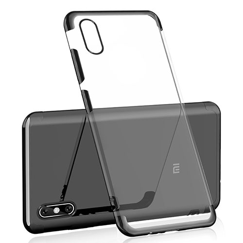 Ultra-thin Transparent TPU Soft Case H01 for Xiaomi Mi 8 Explorer Black