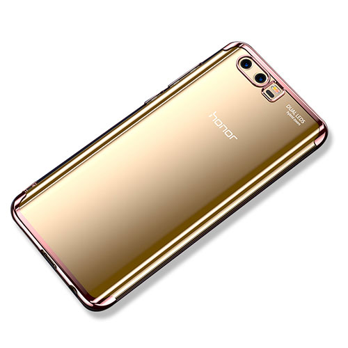 Ultra-thin Transparent TPU Soft Case H02 for Huawei Honor 9 Premium Rose Gold