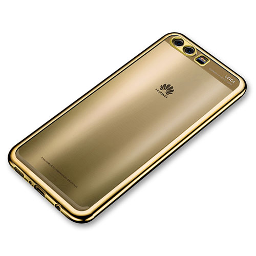 Ultra-thin Transparent TPU Soft Case H02 for Huawei P10 Gold