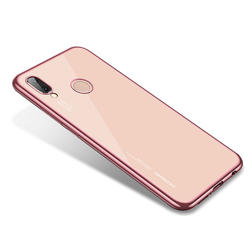 Ultra-thin Transparent TPU Soft Case H02 for Huawei P20 Lite Rose Gold