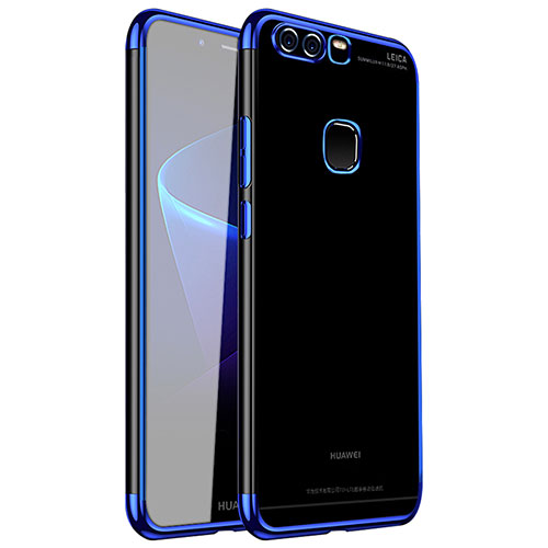 Ultra-thin Transparent TPU Soft Case H02 for Huawei P9 Plus Blue