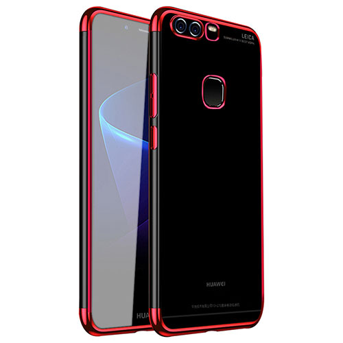 Ultra-thin Transparent TPU Soft Case H02 for Huawei P9 Red