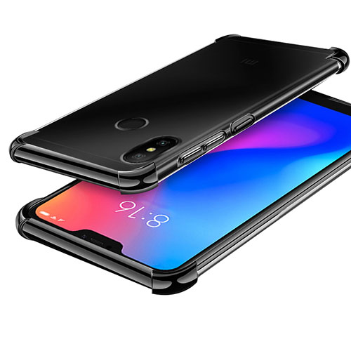 Ultra-thin Transparent TPU Soft Case H02 for Xiaomi Mi A2 Lite Black