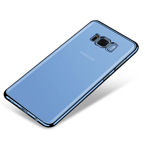 Ultra-thin Transparent TPU Soft Case H03 for Samsung Galaxy S8 Blue