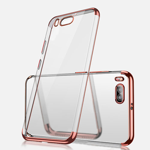 Ultra-thin Transparent TPU Soft Case H03 for Xiaomi Mi Note 3 Rose Gold