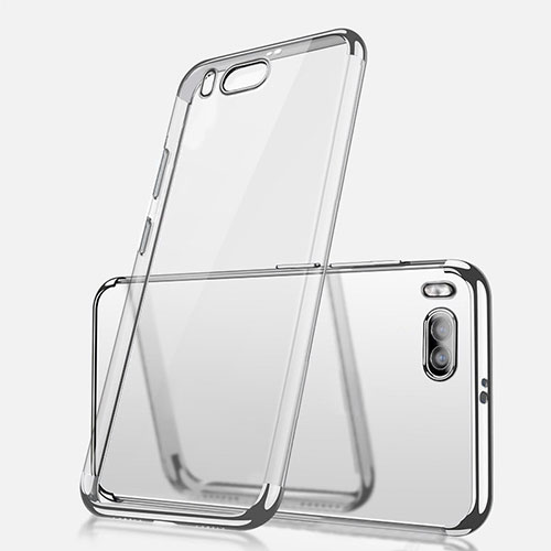 Ultra-thin Transparent TPU Soft Case H03 for Xiaomi Mi Note 3 Silver