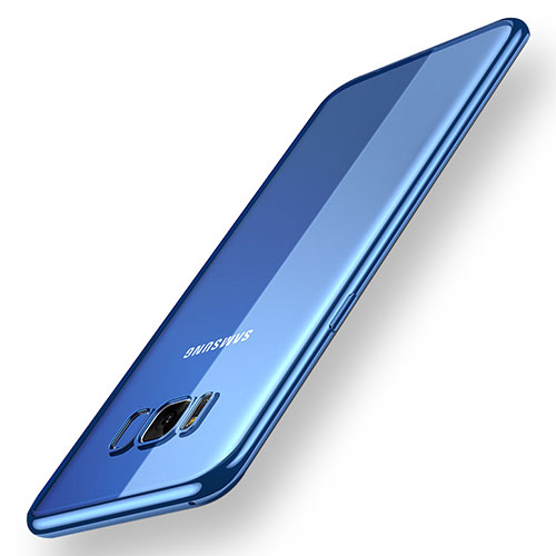 Ultra-thin Transparent TPU Soft Case H05 for Samsung Galaxy S8 Plus Blue