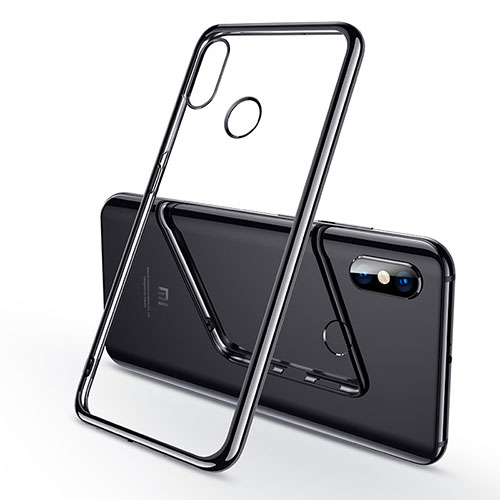 Ultra-thin Transparent TPU Soft Case H06 for Xiaomi Mi 8 Black