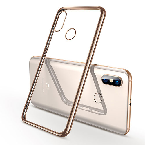 Ultra-thin Transparent TPU Soft Case H06 for Xiaomi Mi 8 Gold