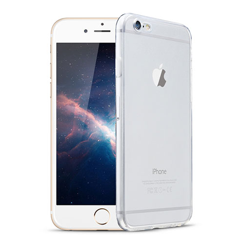 Ultra-thin Transparent TPU Soft Case H08 for Apple iPhone 6S Clear