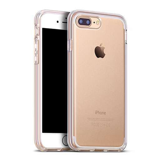 Ultra-thin Transparent TPU Soft Case H17 for Apple iPhone 8 Plus Clear