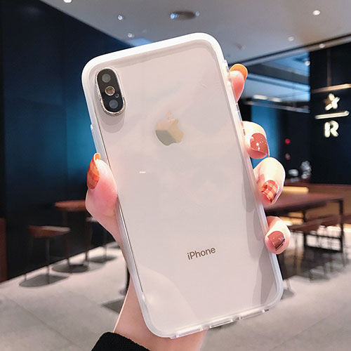 Ultra-thin Transparent TPU Soft Case K01 for Apple iPhone X Clear