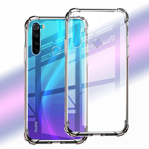 Ultra-thin Transparent TPU Soft Case K01 for Xiaomi Redmi Note 8 (2021) Clear