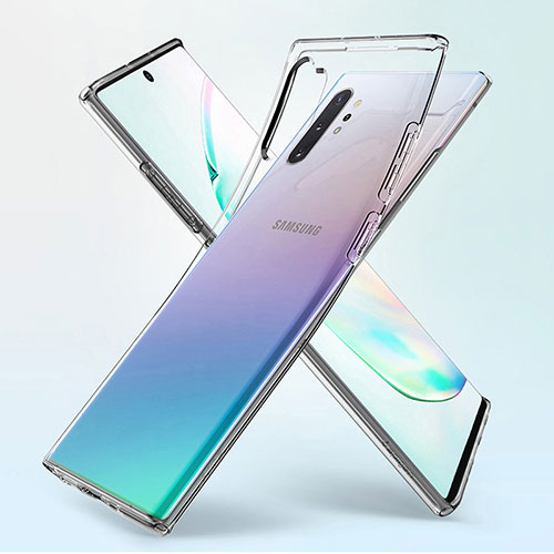 Ultra-thin Transparent TPU Soft Case K02 for Samsung Galaxy Note 10 Plus Clear