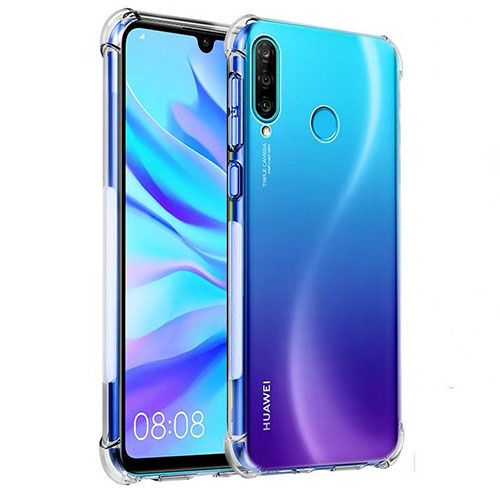 Ultra-thin Transparent TPU Soft Case K03 for Huawei P30 Lite Clear