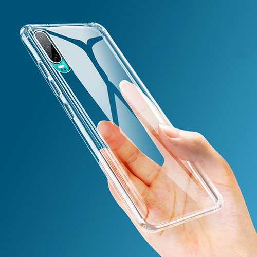 Ultra-thin Transparent TPU Soft Case K04 for Huawei P30 Clear