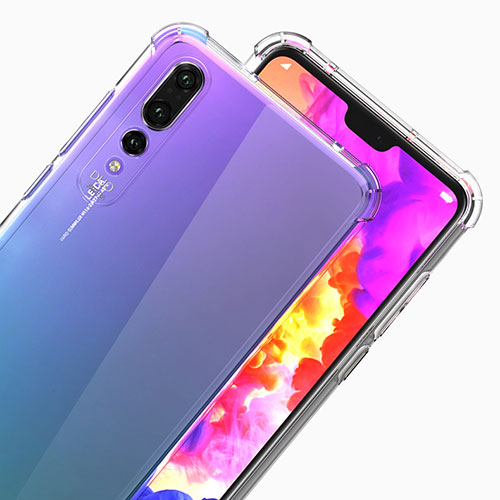 Ultra-thin Transparent TPU Soft Case K05 for Huawei P20 Pro Clear