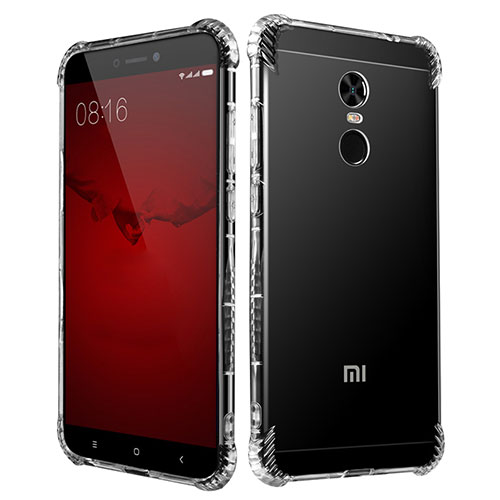 Ultra-thin Transparent TPU Soft Case Q02 for Xiaomi Redmi Note 4 Standard Edition Clear