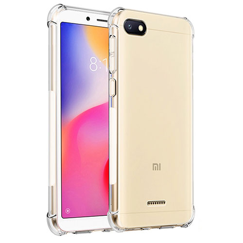 Ultra-thin Transparent TPU Soft Case R01 for Xiaomi Redmi 6A Clear