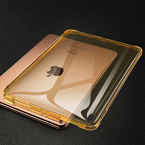 Ultra-thin Transparent TPU Soft Case S01 for Apple iPad Pro 11 (2018) Yellow