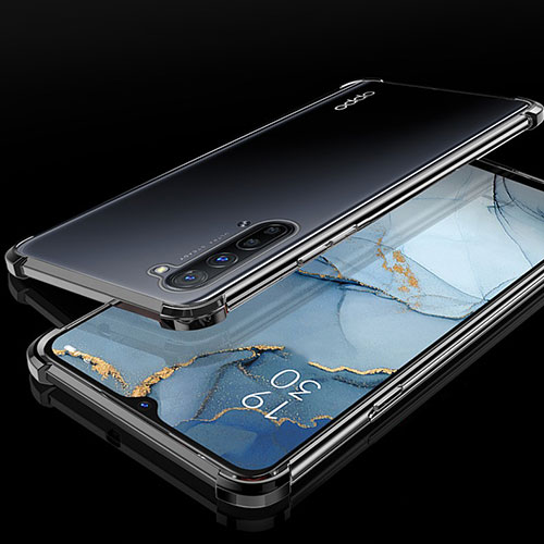 Ultra-thin Transparent TPU Soft Case S01 for Oppo K7 5G Black